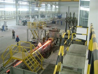 Mesin Tuang Mendatar Keluli